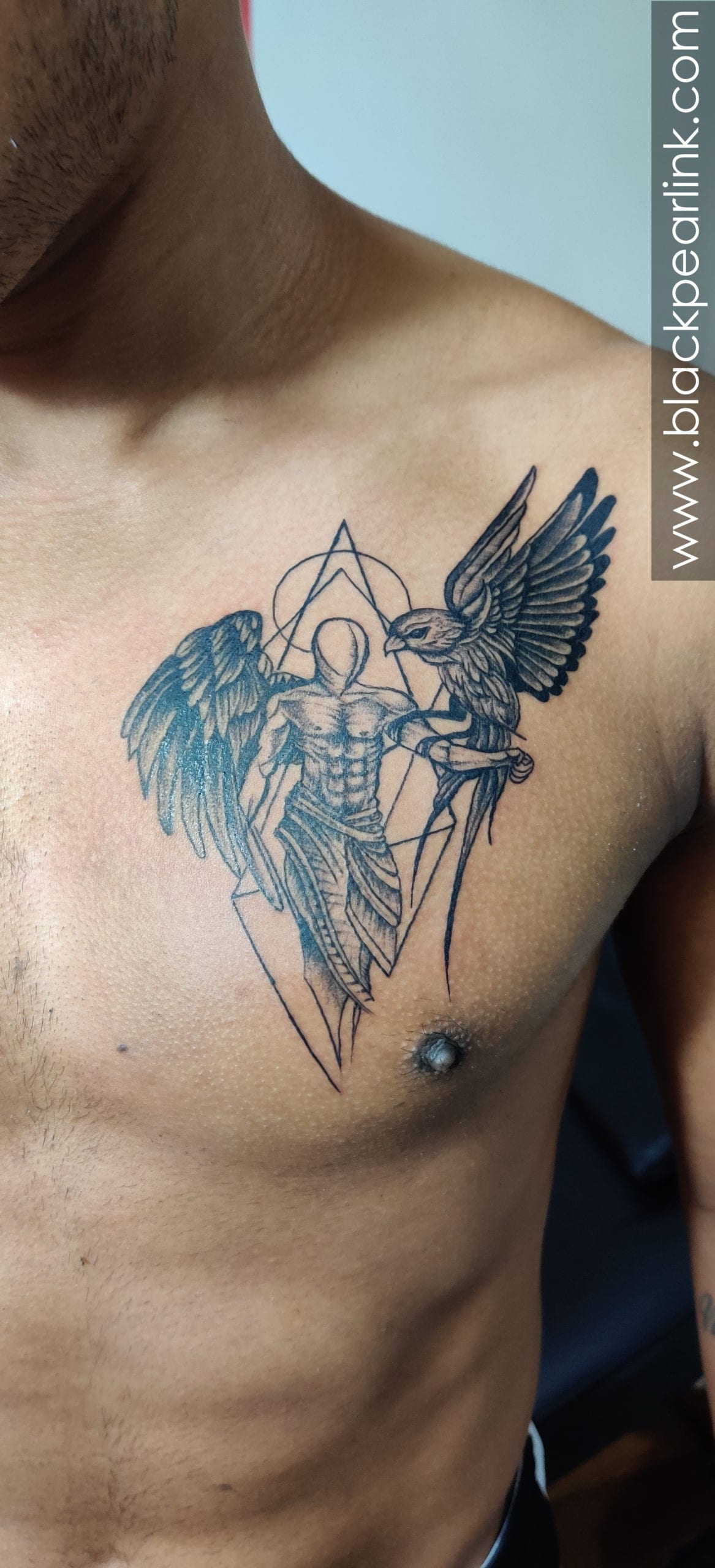 Premium Vector | Vector angel wings tattoo design-cheohanoi.vn