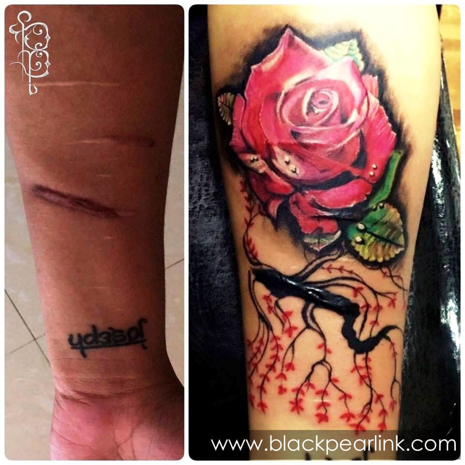 21 Unique Red Ink Tattoos That Are Sure to Stand Out  StayGlam