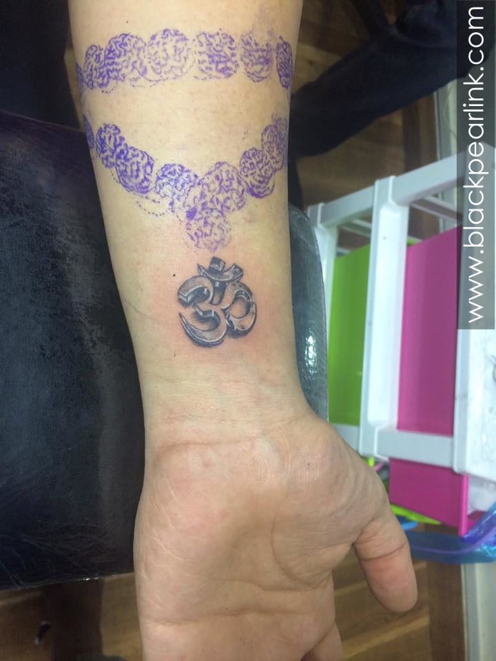 Harsh Tattoos - Om with Trishul and Mahadev name …tattoo... | Facebook