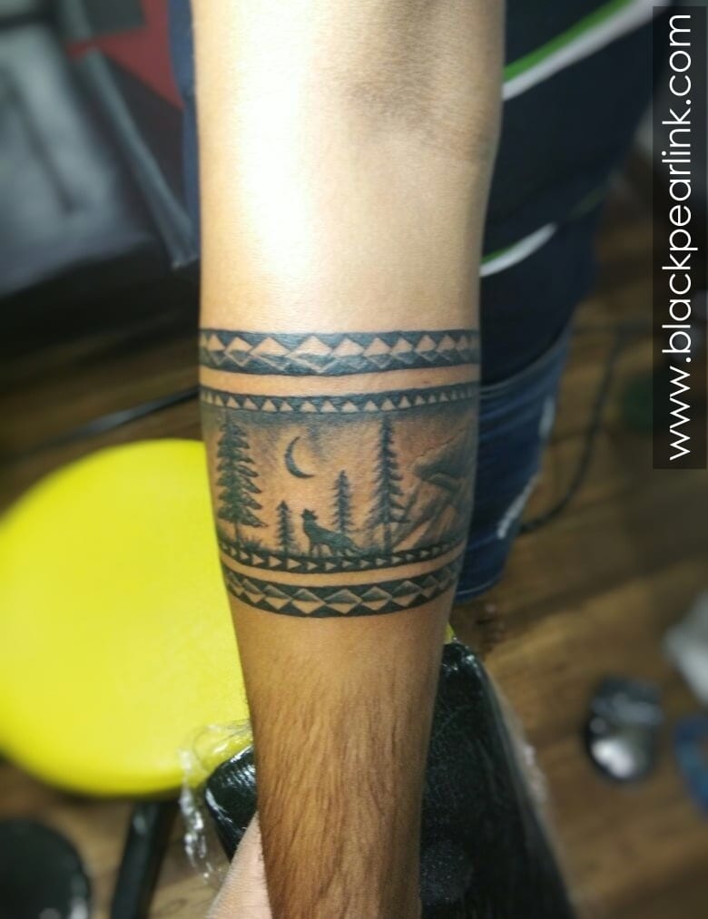 Tattoo uploaded by Kiran's tattoo mehsana • Band Tattoo | Name Band Tattoo  | Arm Band • Tattoodo