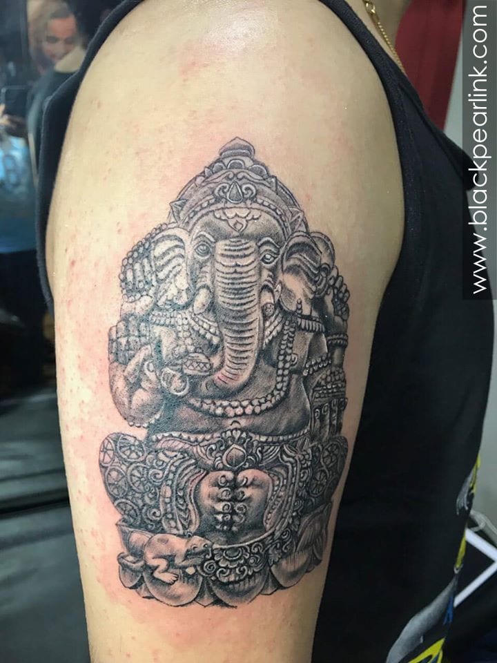 83 Ganesha Tattoo Designs for Men [2024 Inspiration Guide] | Ganesh tattoo,  Tattoos for women half sleeve, Ganesha tattoo