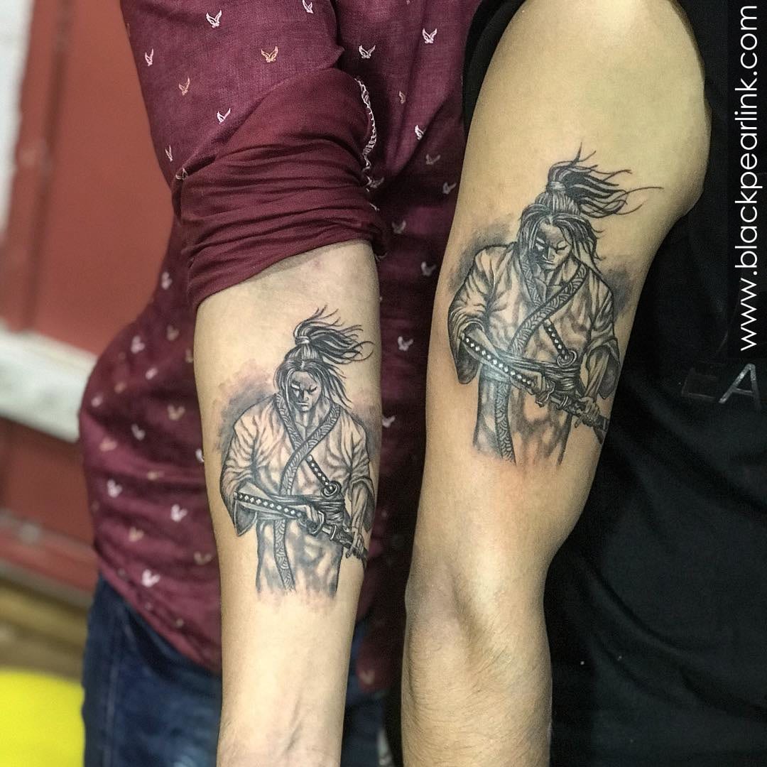 Samurai Twin Tattoo