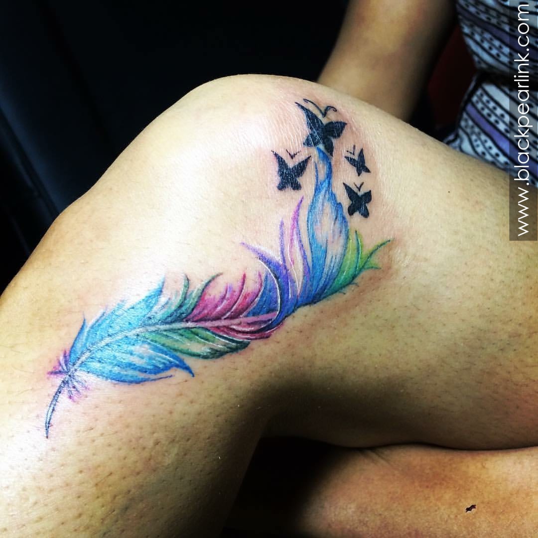 70 Adorable Feather Tattoo Ideas for Women