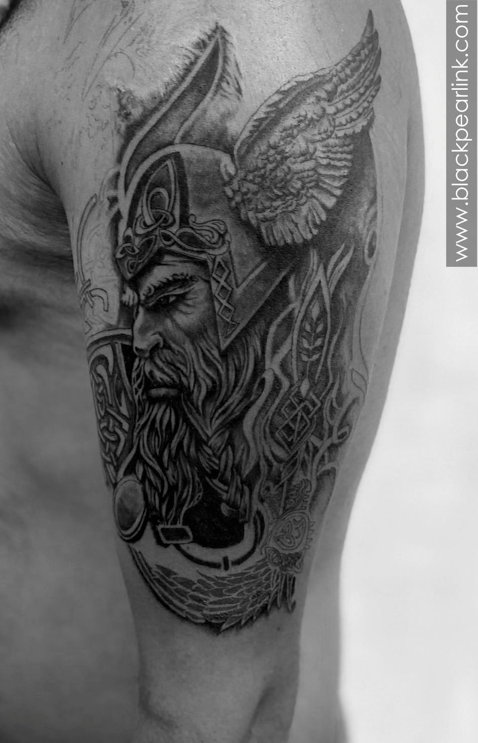 Odin Art  Viking warrior tattoos, Norse mythology tattoo, Warrior tattoos